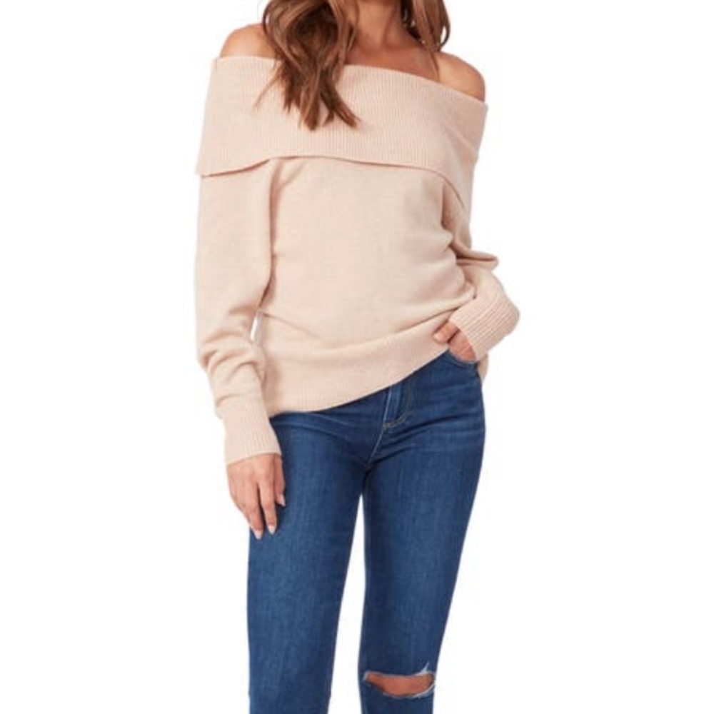 Paige Izabella off the shoulder sweater NWOT